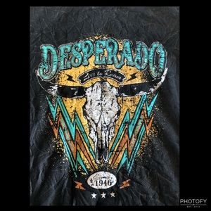 Rock & Roll Denim Shirt S